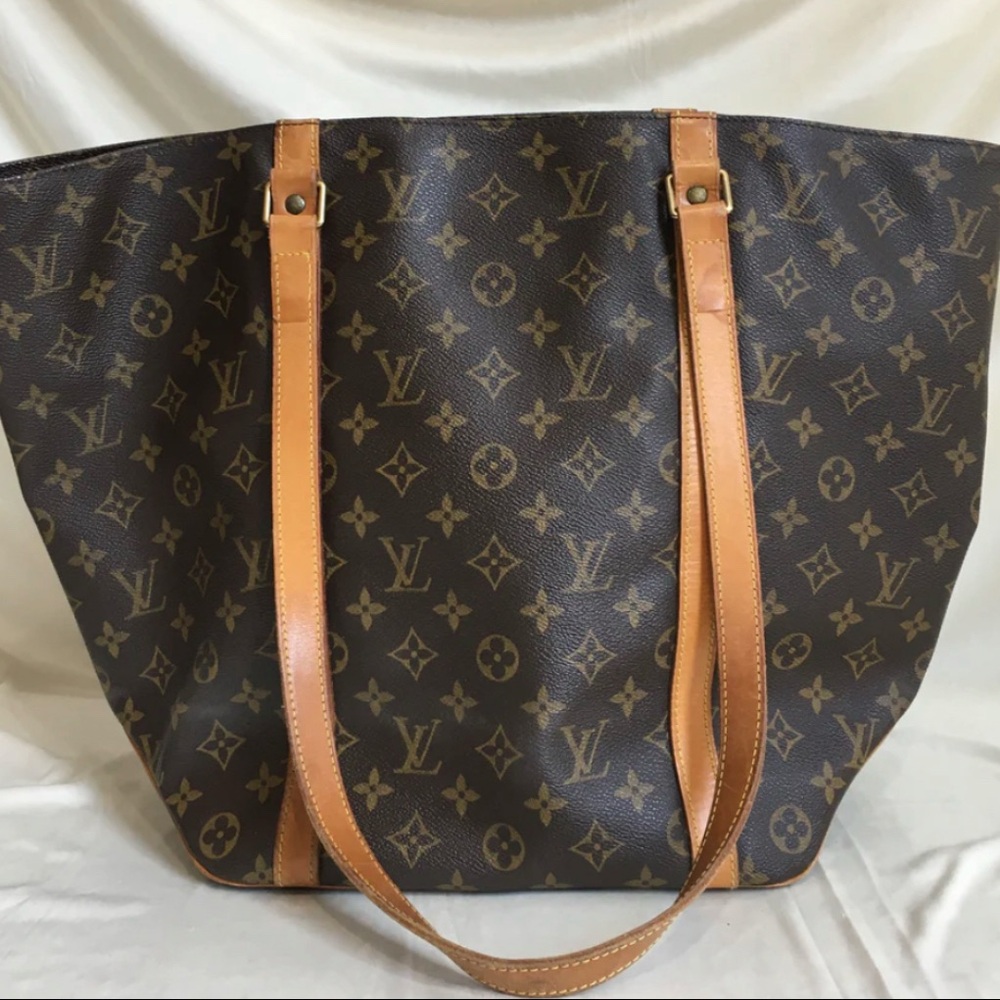1996 Louis Vuitton Monogram Sac Shopping Tote vintage - Picture 2 of 9